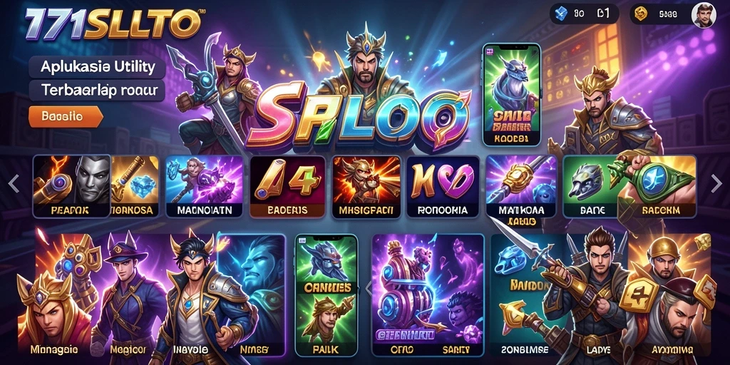Tampilan menarik dari gameplay aplikasi Utility 171SLOT.