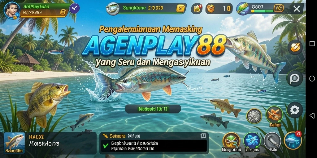 Tangkapan ikan yang mengesankan dalam AGENPLAY88.