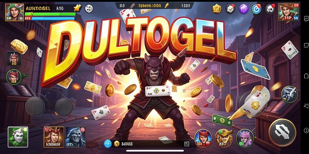 Tampilan gameplay DULTOGEL yang menegangkan dan penuh aksi.