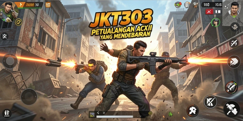 Tampilan gameplay JKT303 menunjukkan aksi mendebarkan dan grafis menarik.