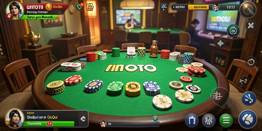 Tampilan gameplay QiuQiu yang seru dan menarik di MINTOTO.