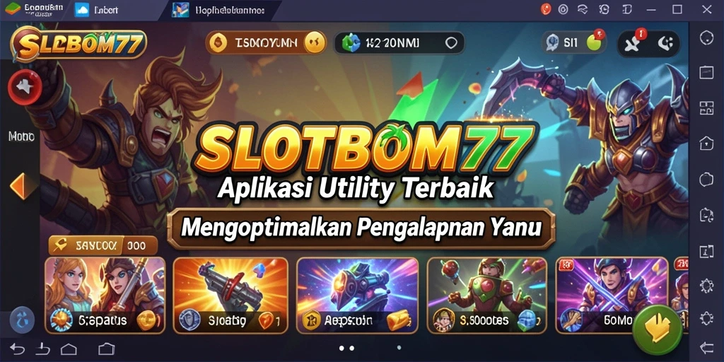Tampilan antarmuka SLOTBOM77 yang mudah digunakan dan fungsional.