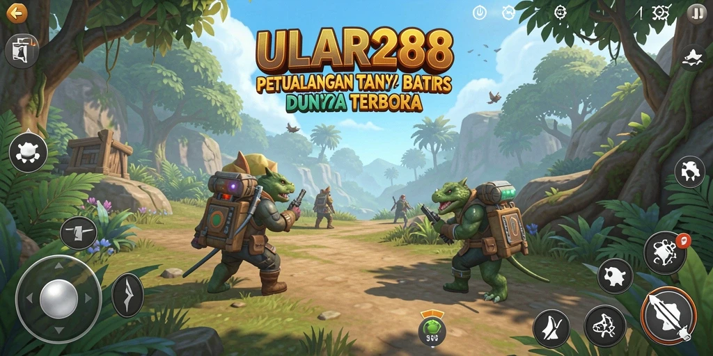 Gameplay ULAR288 di dunia terbuka yang menakjubkan.